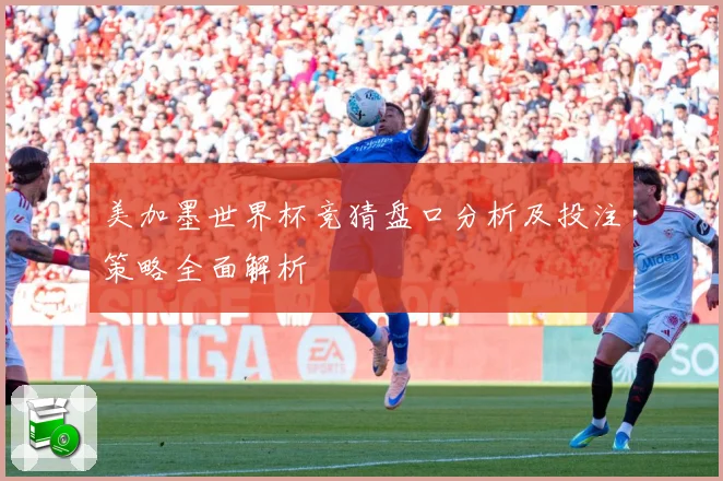 美加墨世界杯竞猜盘口分析及投注策略全面解析