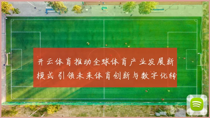 开云体育推动全球体育产业发展新模式 引领未来体育创新与数字化转型